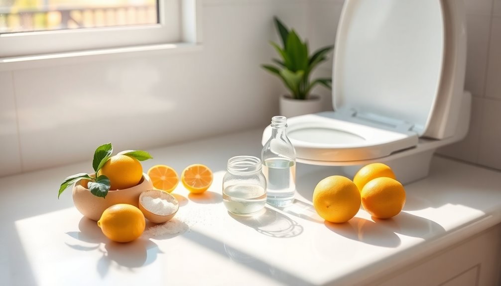 natural toilet cleaning solutions
