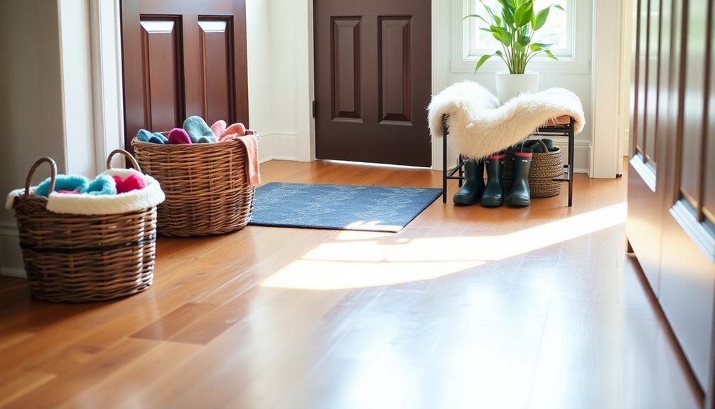 no shoes clean entryway