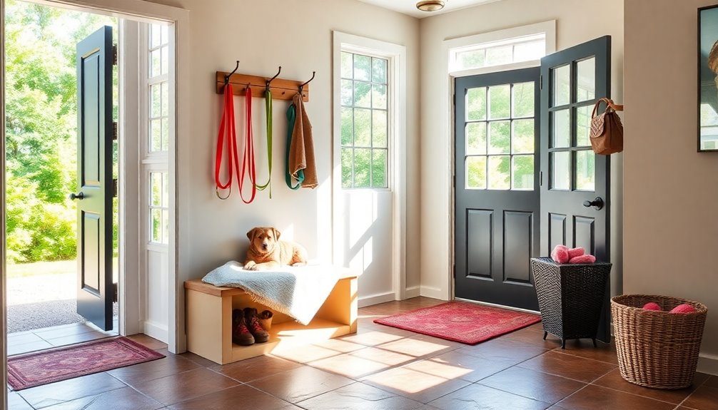 optimal pet mudroom placement