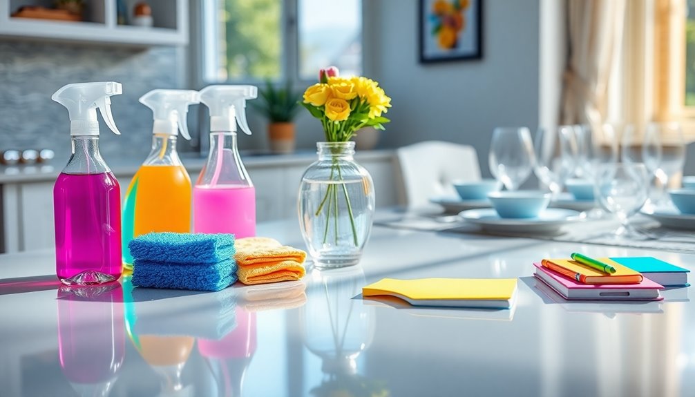 party prep cleaning checklist