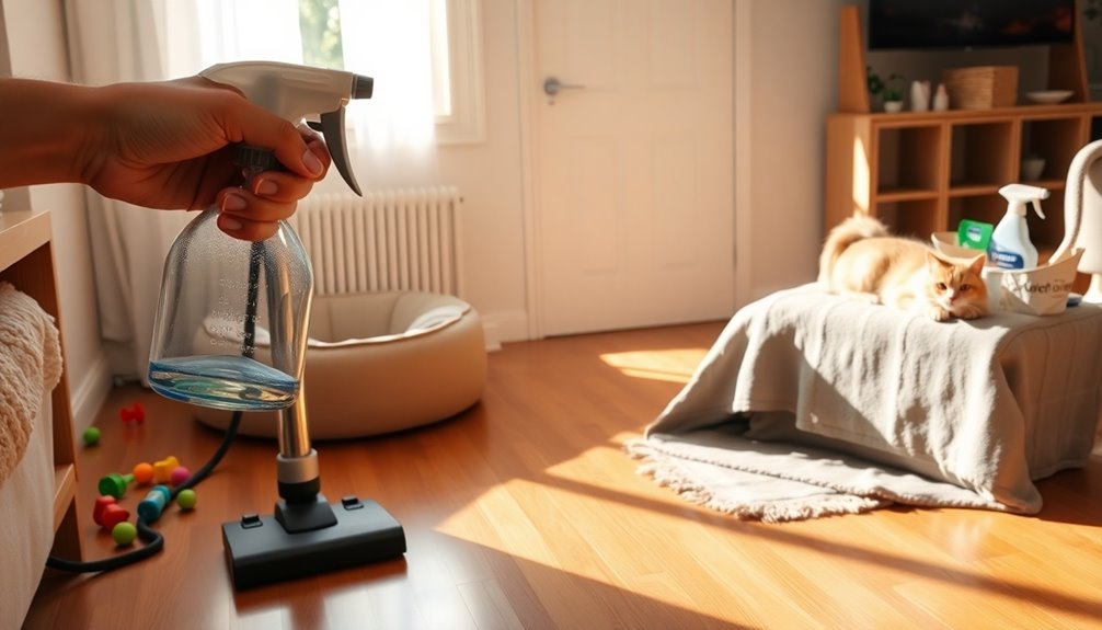 pet friendly cleaning routine