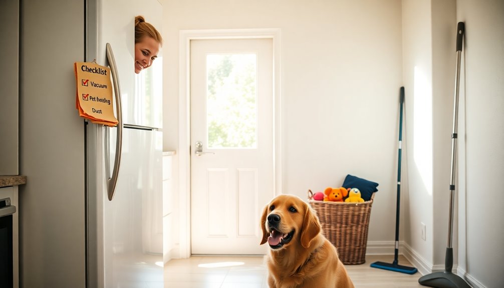 pet friendly cleaning routine