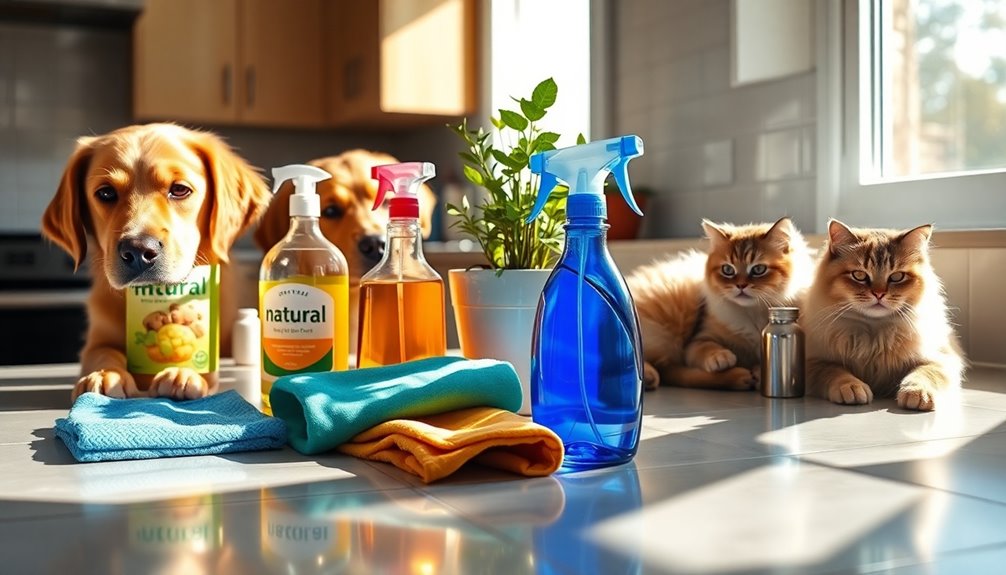 pet safe cleaning product choices
