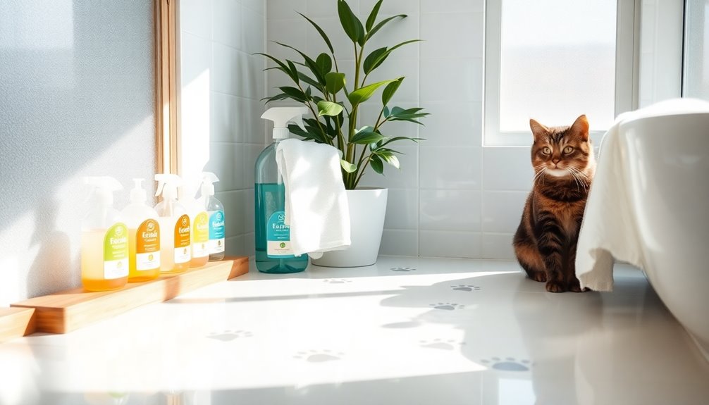 pet safe cleaning solutions recommended