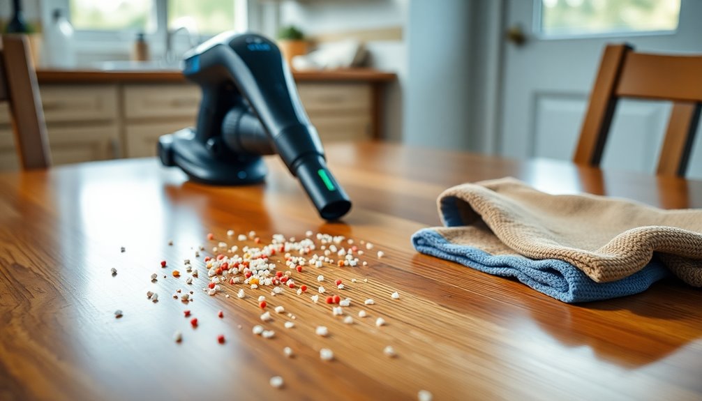 quick and efficient crumb cleanup