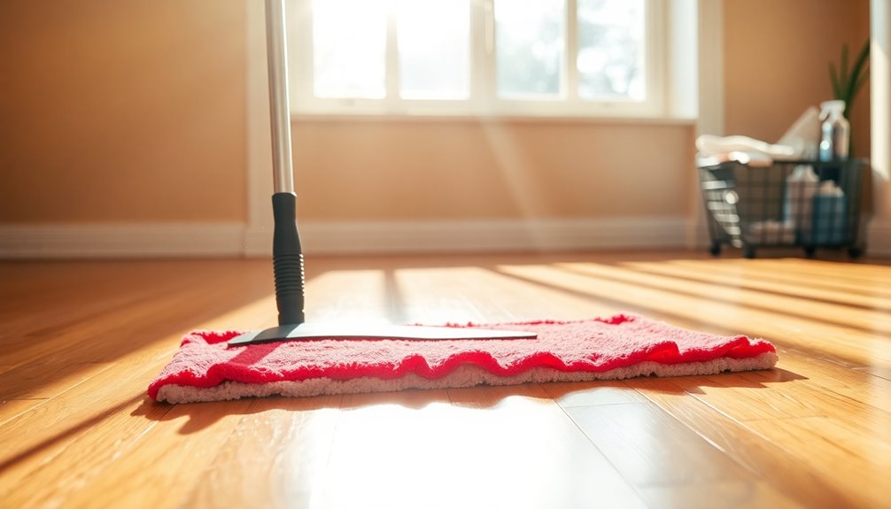 quick daily floor cleaning