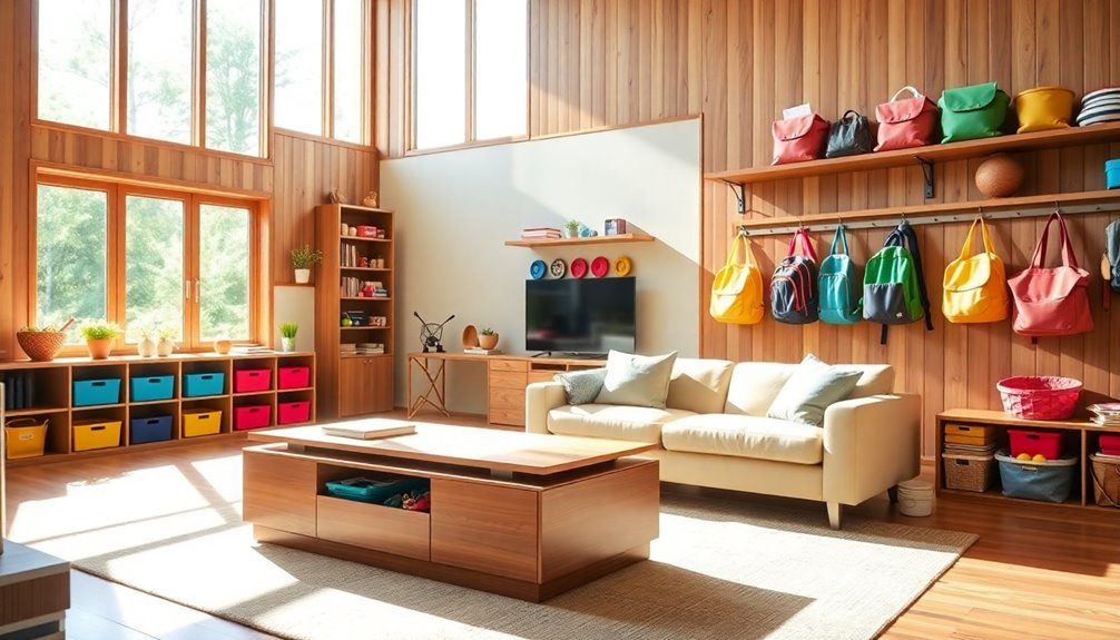 regular decluttering enhances storage