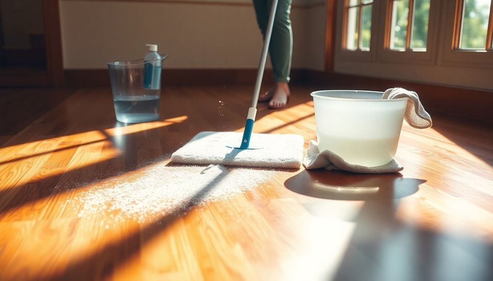 regular hardwood floor maintenance