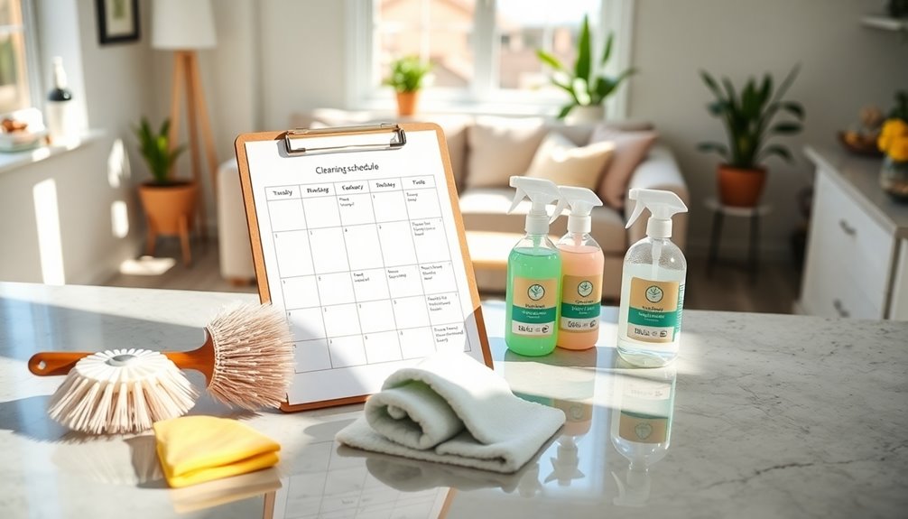 room specific cleaning checklist