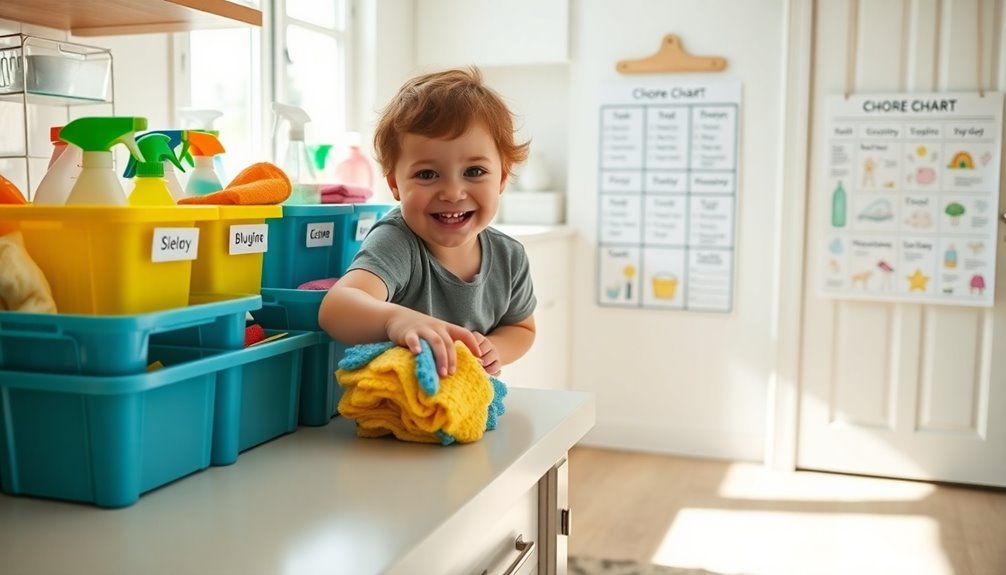 routine cleaning fosters teamwork