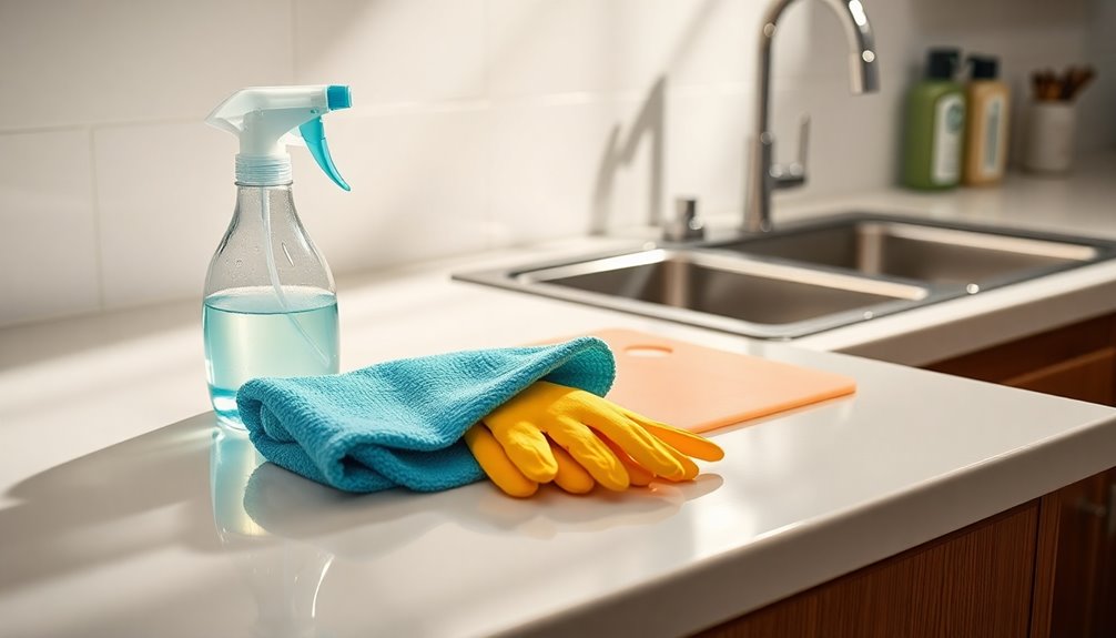 safe kitchen cleaning guide