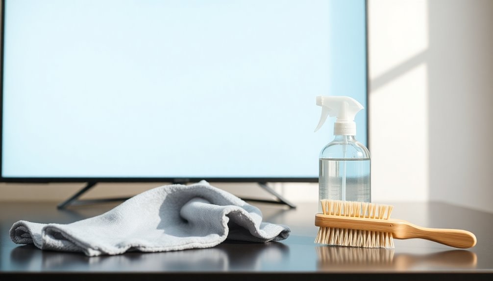 safe screen cleaning tools