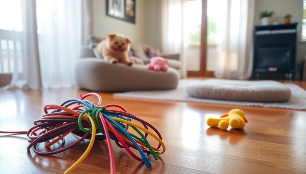 secure wires for safety