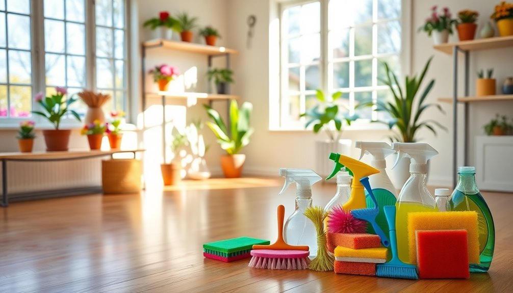 spring cleaning promotes health