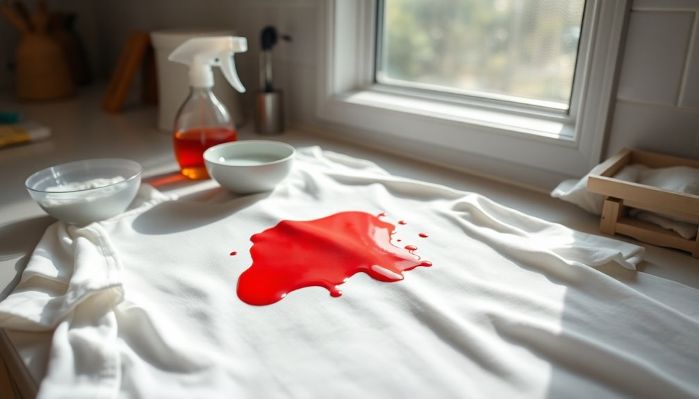 tackle juice stains effectively