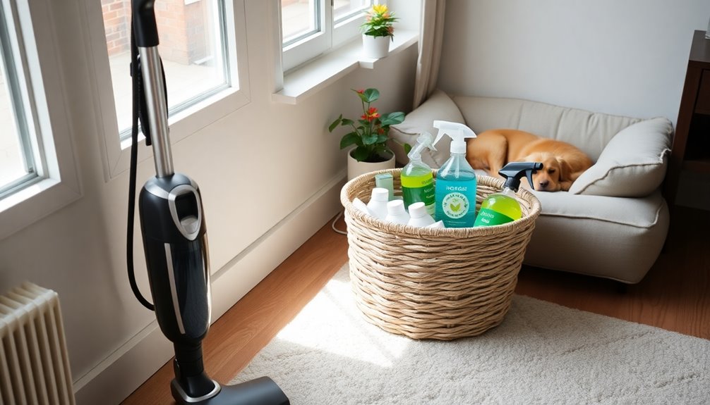 tailored cleaning routine management