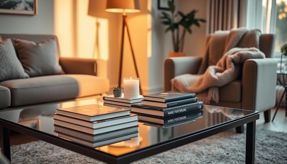 tidy coffee table essentials