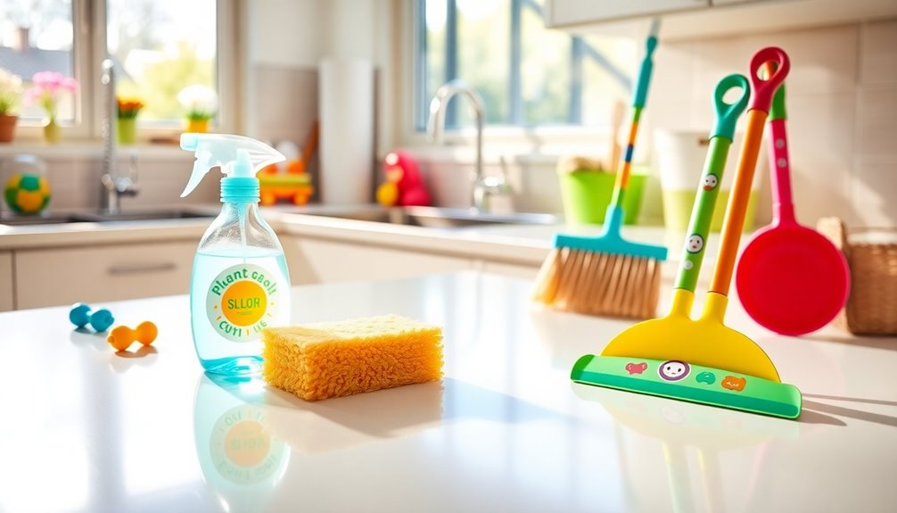 toddler friendly cleaning adventure kit
