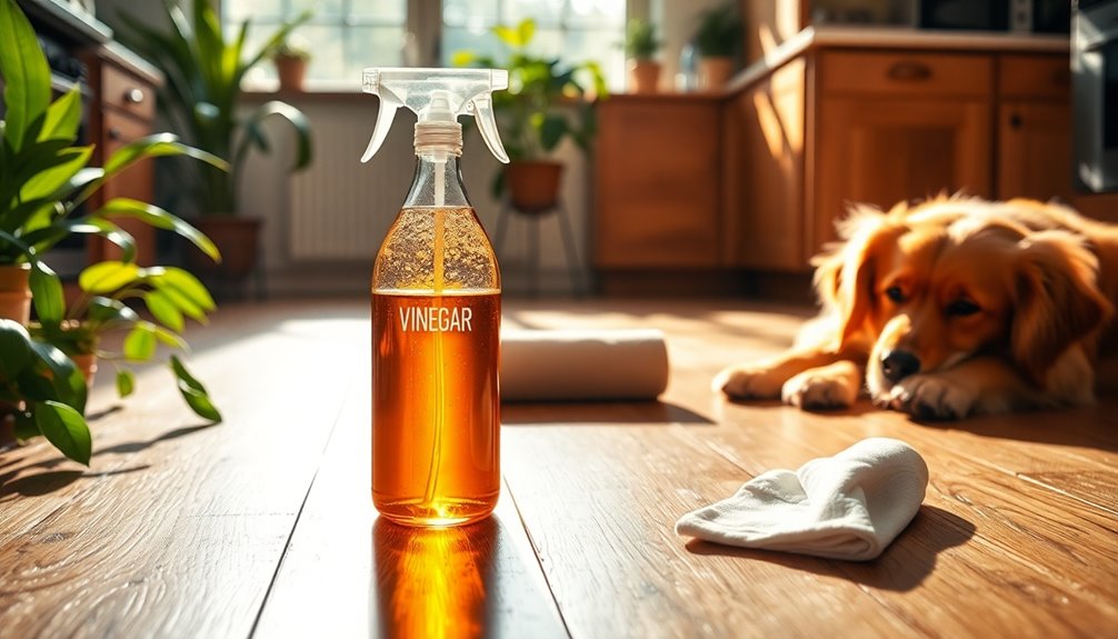 vinegar eco friendly floor disinfectant