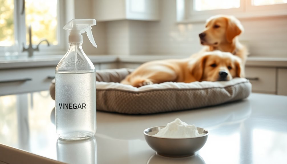 vinegar for pet stains