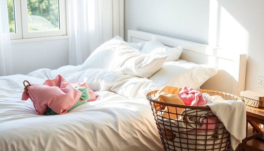 wash bedding weekly benefits