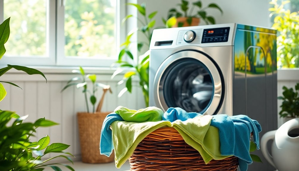 wash laundry in cold