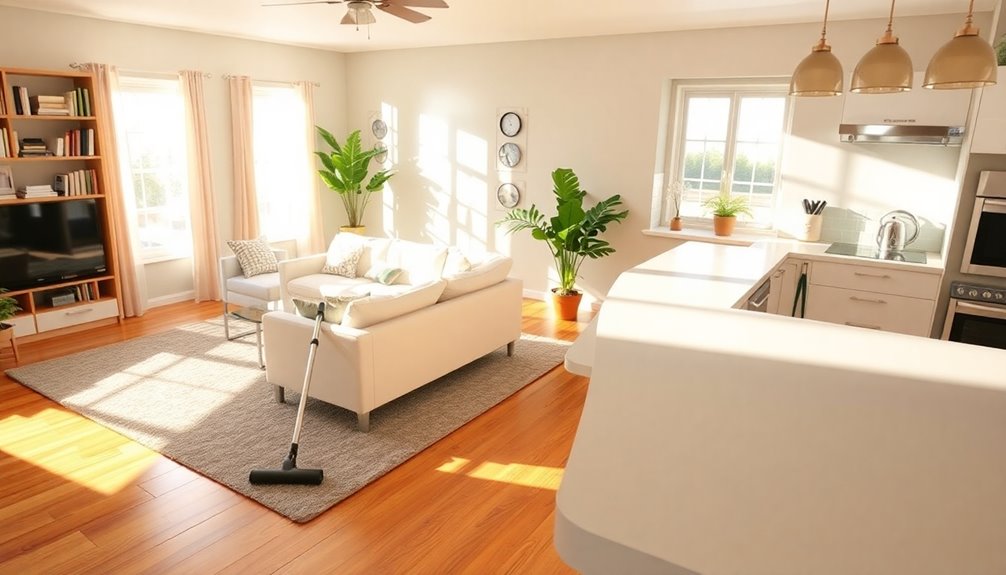 whole house cleaning plan benefits