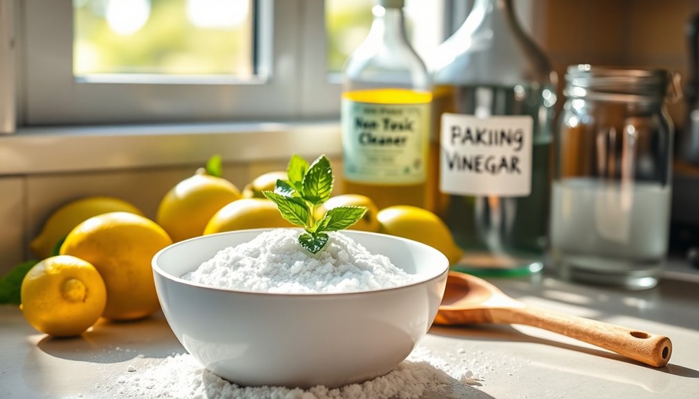 baking soda for stain removal