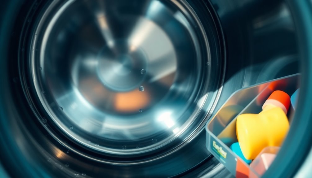 clean washer drum regularly