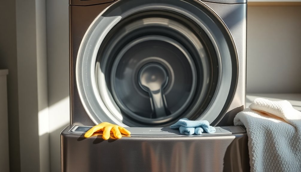 clean washing machine drum