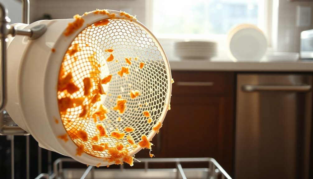 clean your dishwasher filter