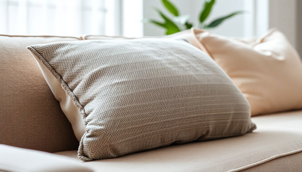 couch cushion cover materials