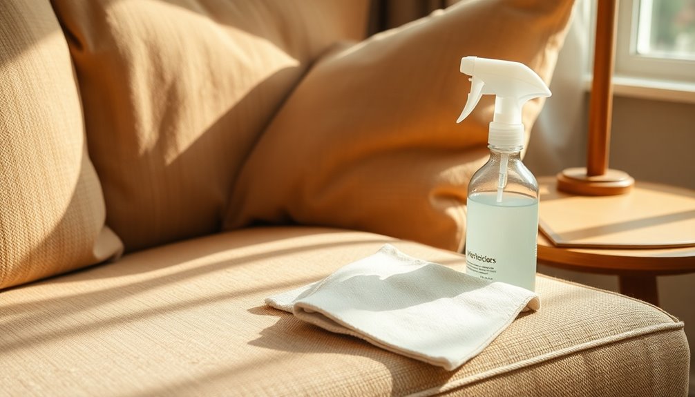 couch material cleaning techniques