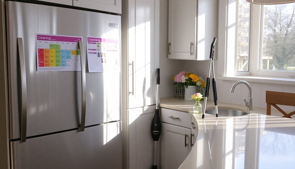 daily cleaning for tidiness