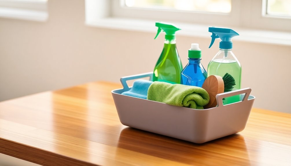 durable spacious cleaning caddy
