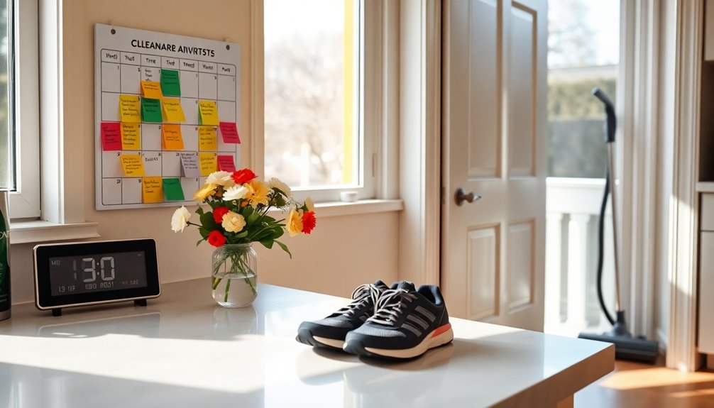 effective cleaning schedule creation