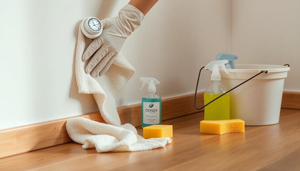 effective wall cleaning supplies
