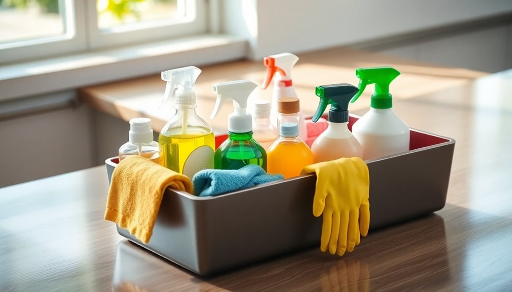 efficient and organized cleaning