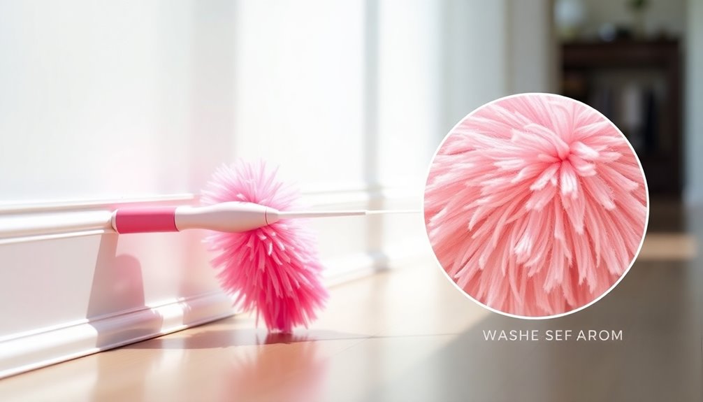 ergonomic lightweight microfiber duster