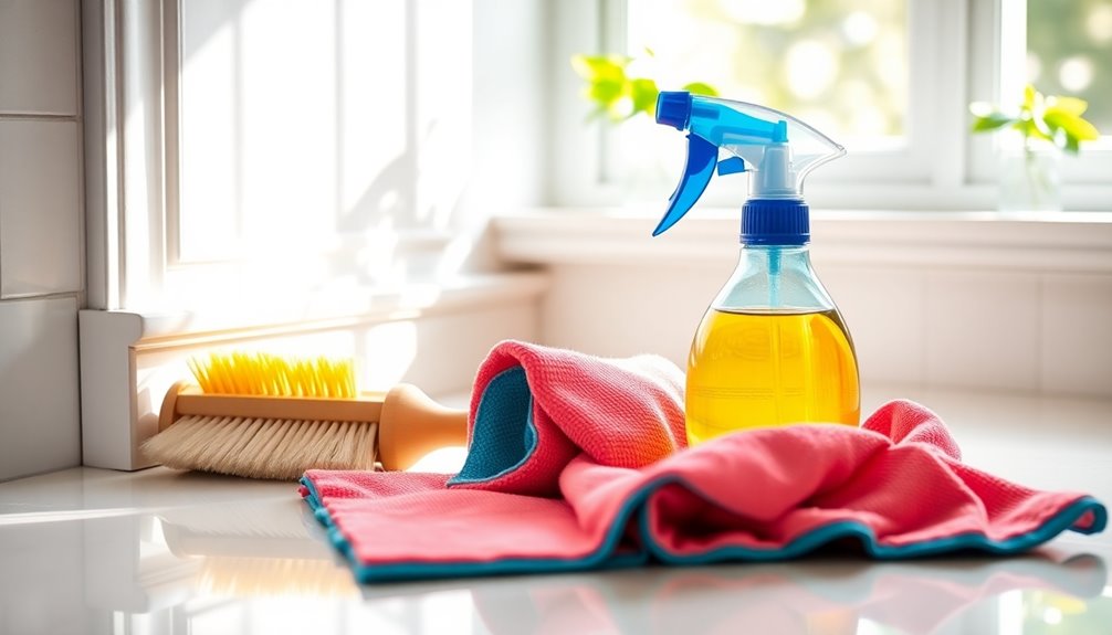 essential cleaning tools listed