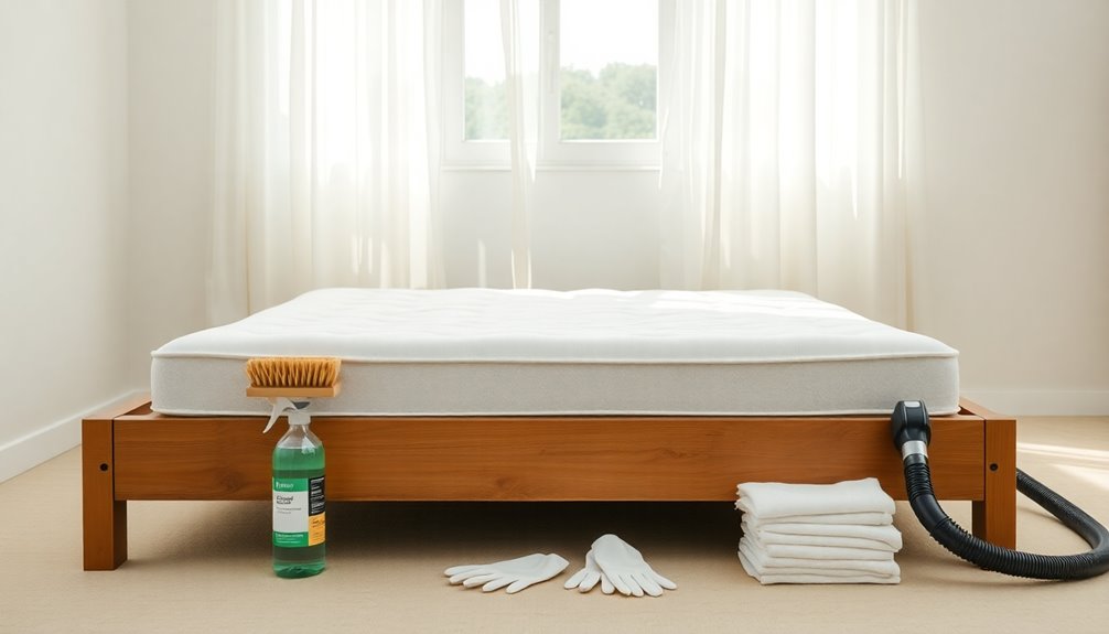 essential mattress cleaning supplies