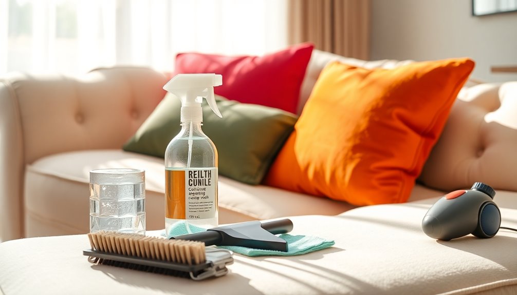 essential sofa cleaning tools