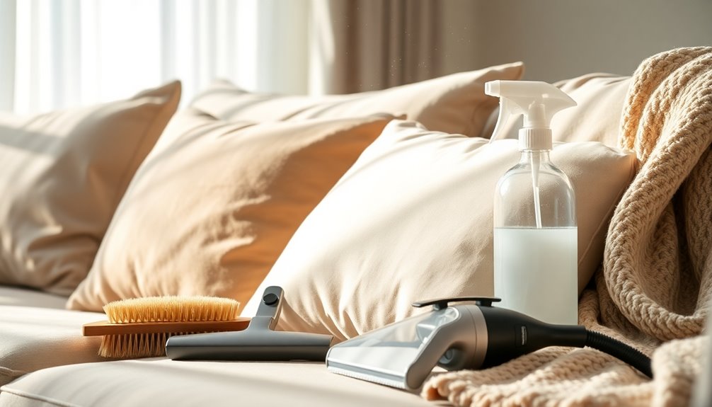essential sofa cleaning tools