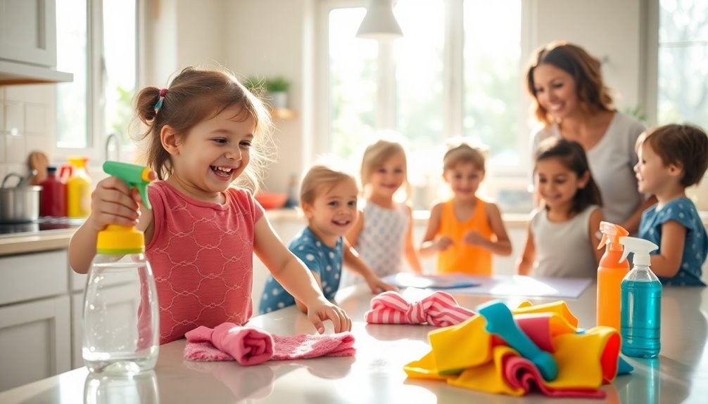 fun family cleaning activities