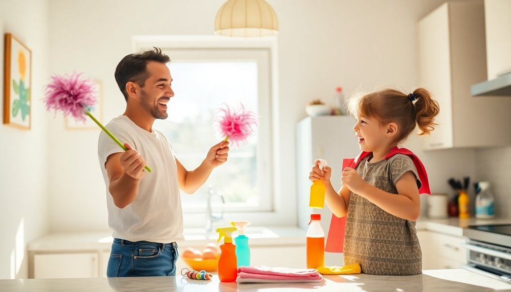 fun family cleaning activities