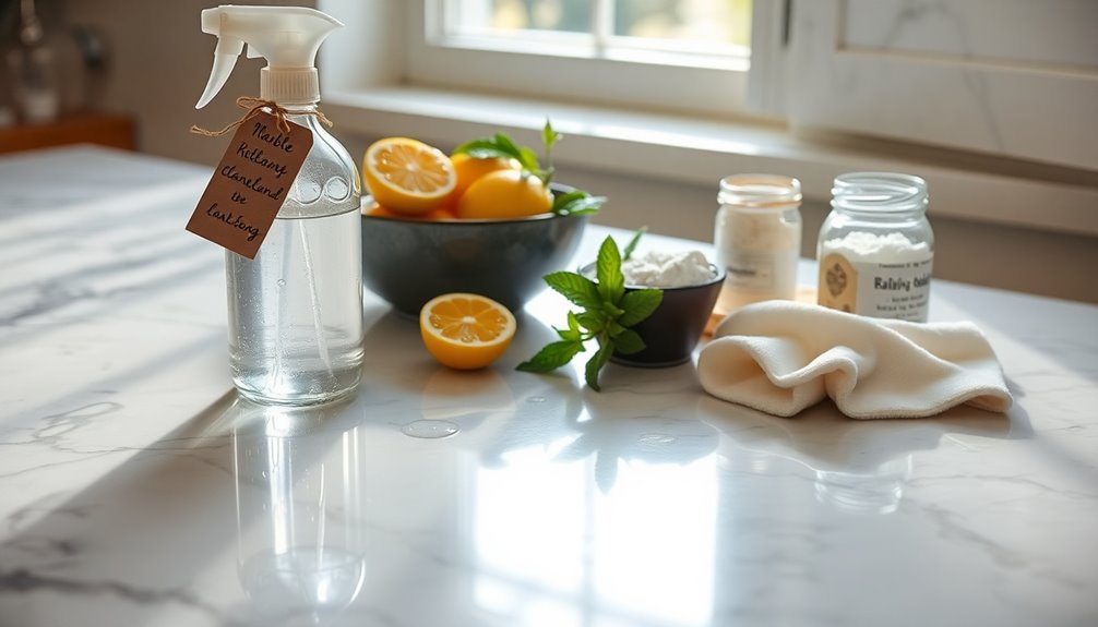 homemade cleaners for marble