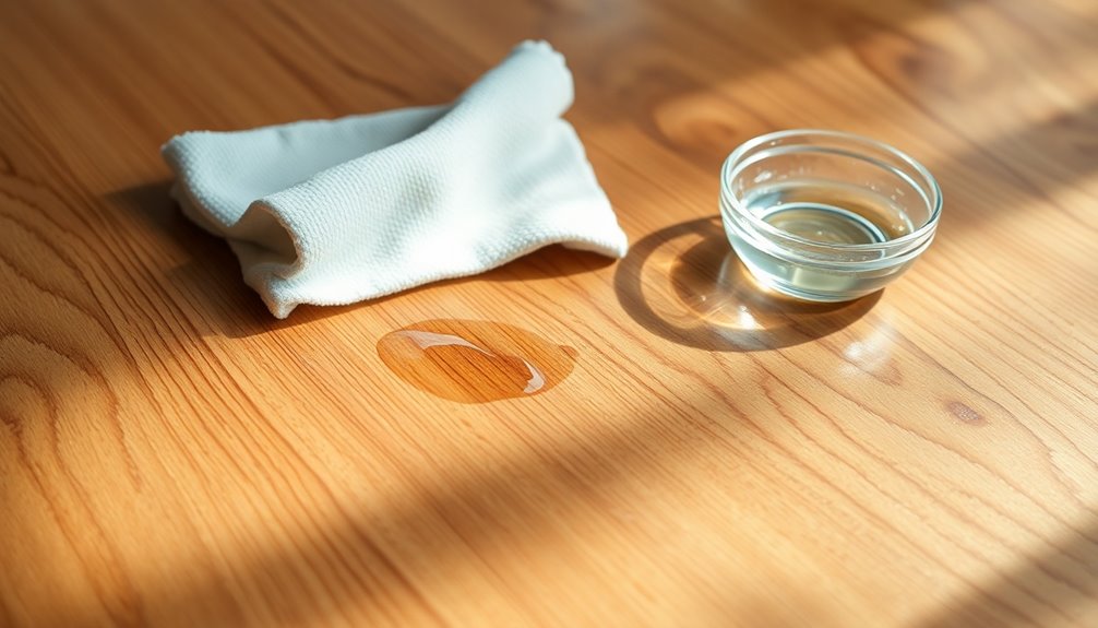 identify and treat wood stains