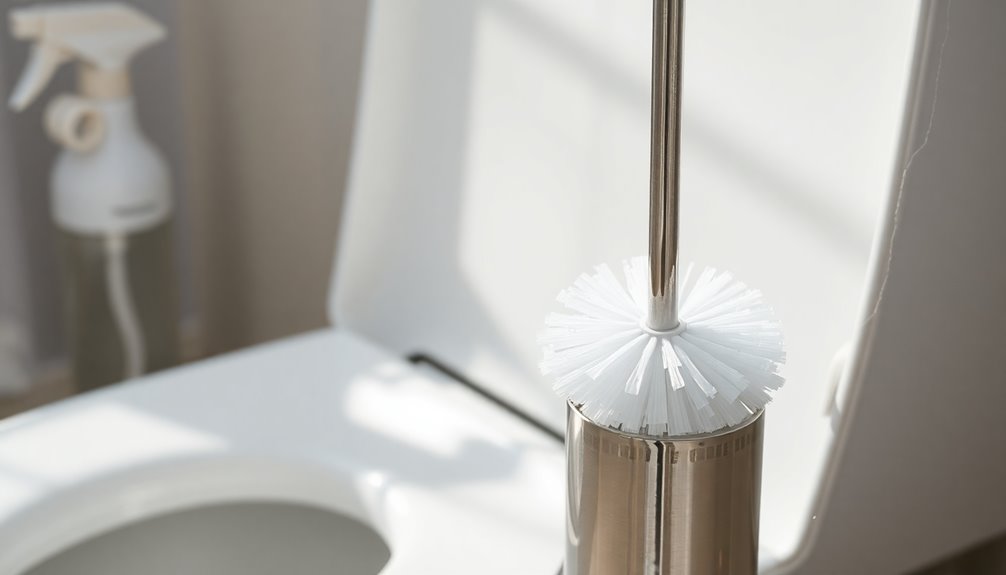 maintain toilet brush hygiene