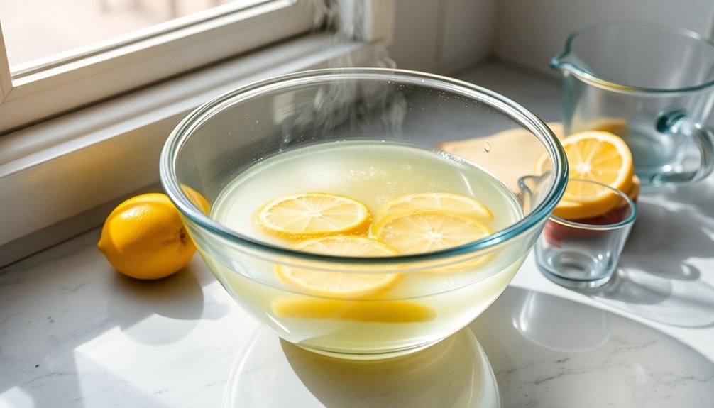 microwave cleaning solution preparation