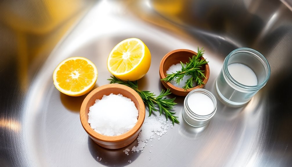 natural sink disposal cleaning